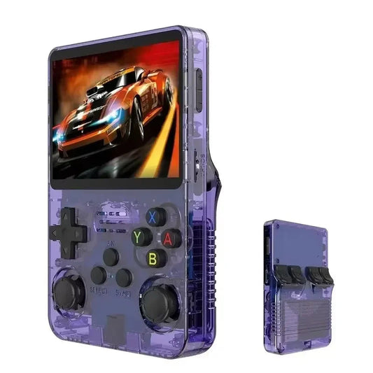 ARKOS R36S Retro Handheld Video Game Console Linux System 3.5 Inch IPS Screen R35S Pro Portable Pocket Video Player 64GB Games